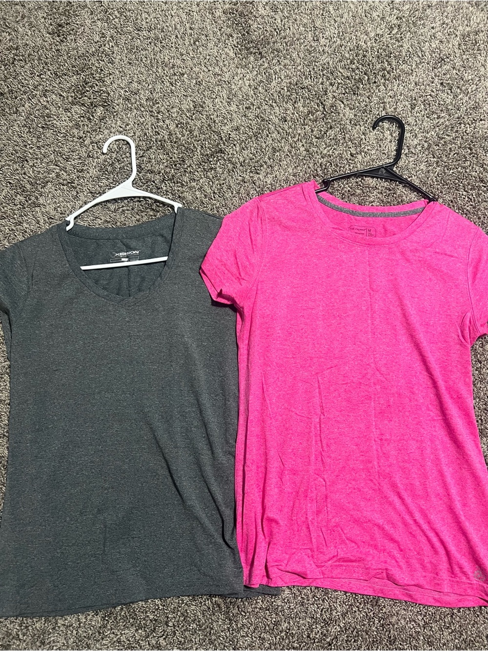 Womens Pink Crewneck T-Shirt - Comfortable Everyday Top